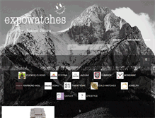 Tablet Screenshot of expowatches.com